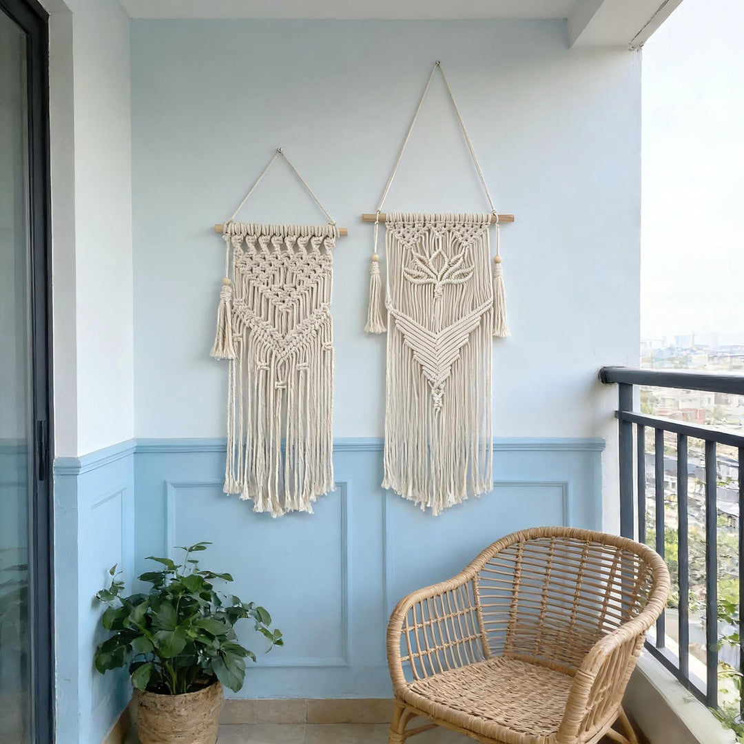 Handcrafted Macrame Wall Tapestry Kalsten