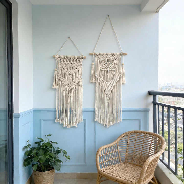 Handcrafted Macrame Wall Tapestry Kalsten