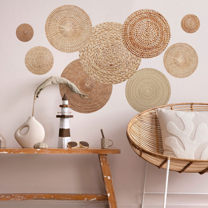 Elegant Wall Decoration Made of Natural Materials Kalsten