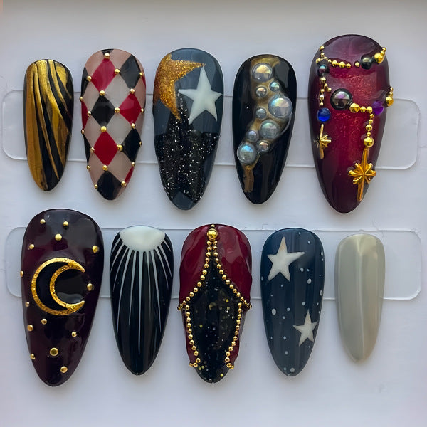 Thematic Artisan Press-On Nail Set Kalsten