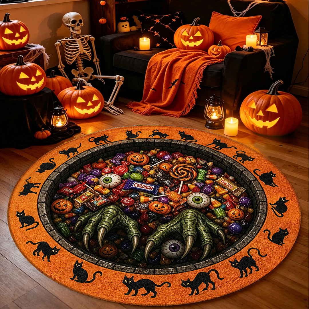 Halloween-Themed Area Rug Kalsten