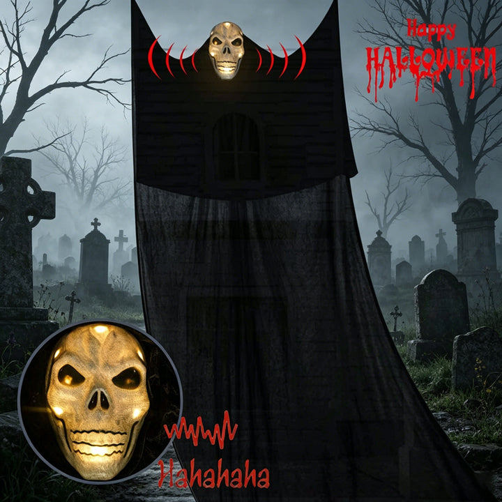 Animated Skull Wall Decoration Kalsten