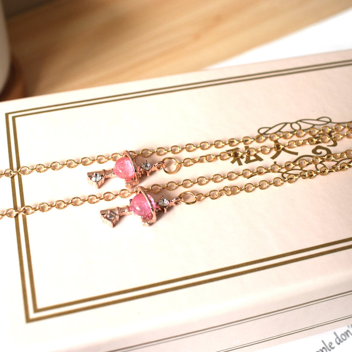 Elegant Dual-Tone Eyewear Chain Kalsten