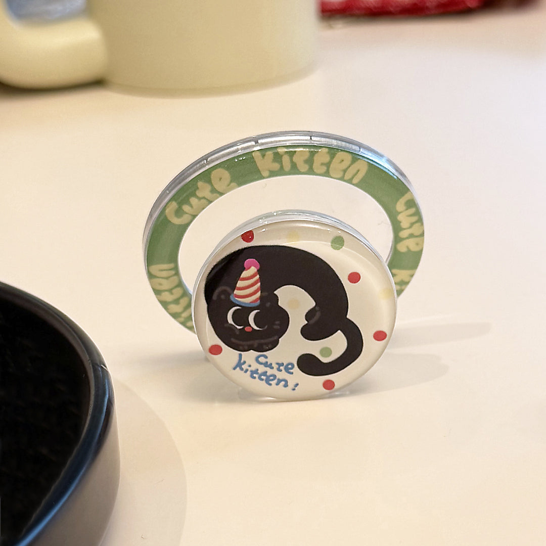 Funnier pin with cat motif Kalsten