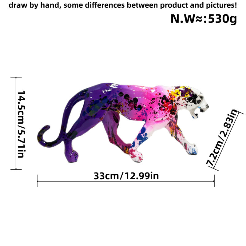 Decorative Jaguar Figurine Kalsten
