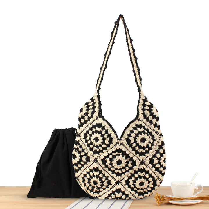 Handbag in modern crochet pattern Kalsten