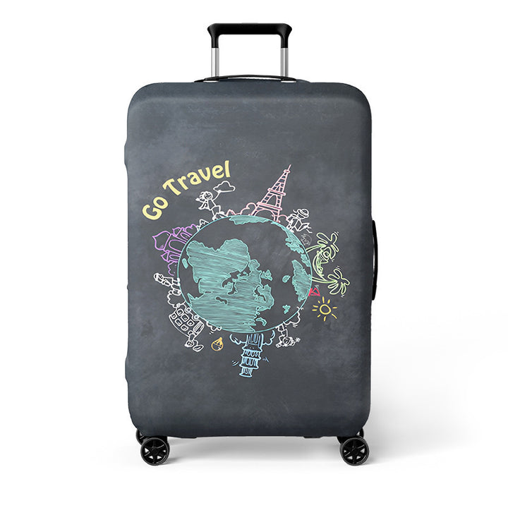 Women's suitcase with unique heart design Kalsten