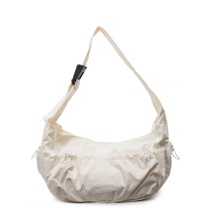 Casual Drawstring Hobo Shoulder Bag
