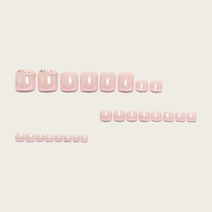 Nail Art Set with Floral Details Kalsten