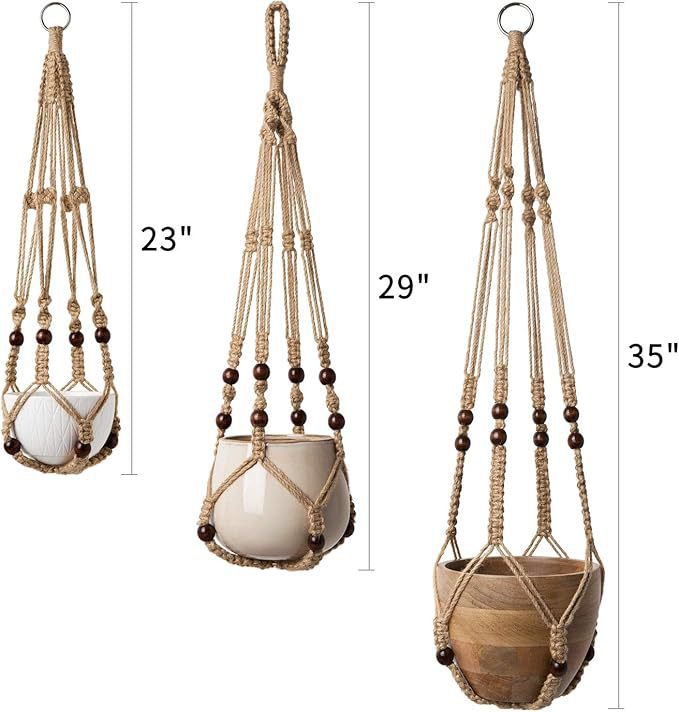 Decorative Macramé Plant Hanger Set