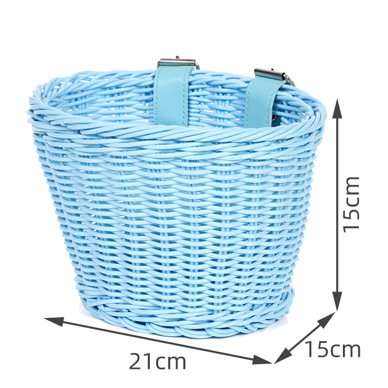 Woven Storage Basket with Handles Kalsten