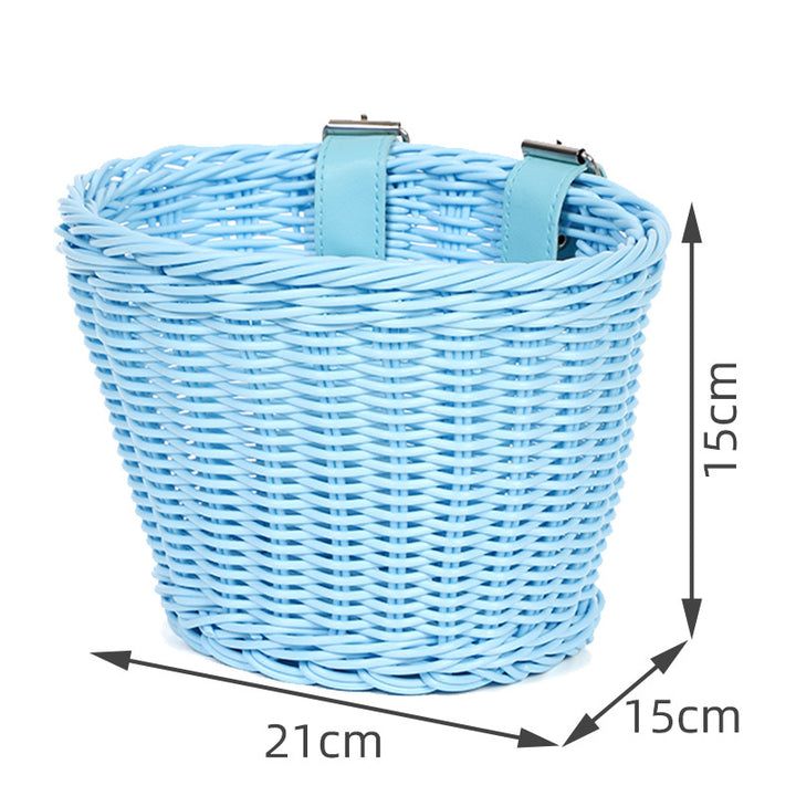 Woven Storage Basket with Handles Kalsten