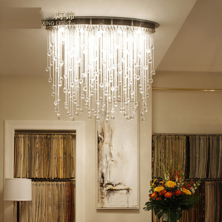 Crystal Rainfall Chandelier