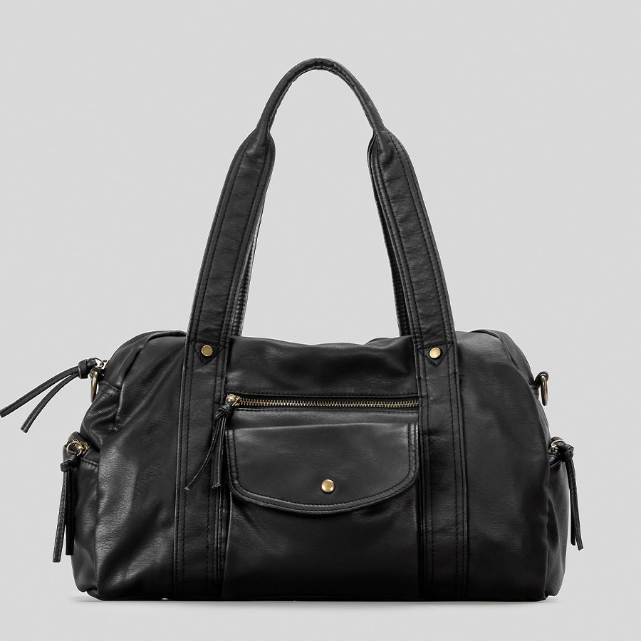 Spacious Multi-Pocket Handbag