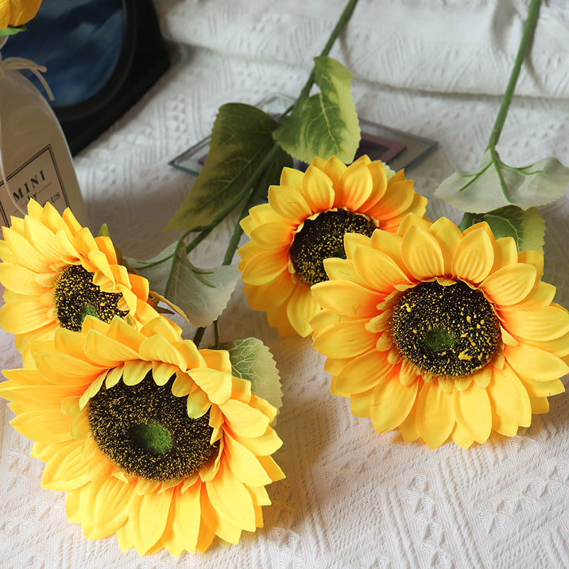 Lifelike Sunflower Stem