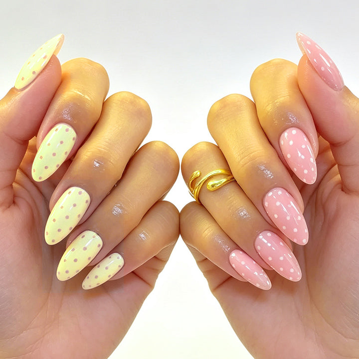 Stylish Decorative Dot Pattern Nail Art Kalsten
