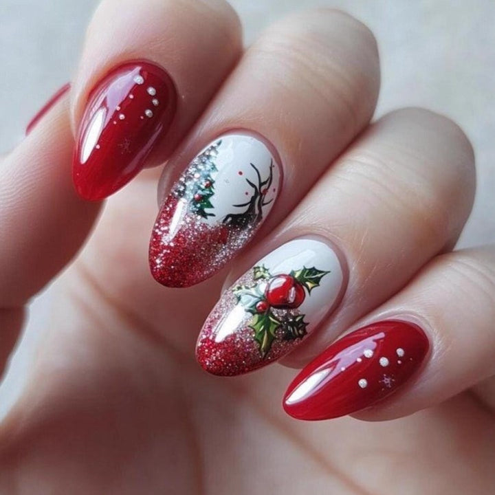 Festive Nail Art Kalsten