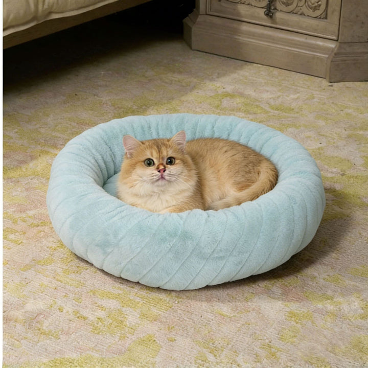Round Plush dog Nest