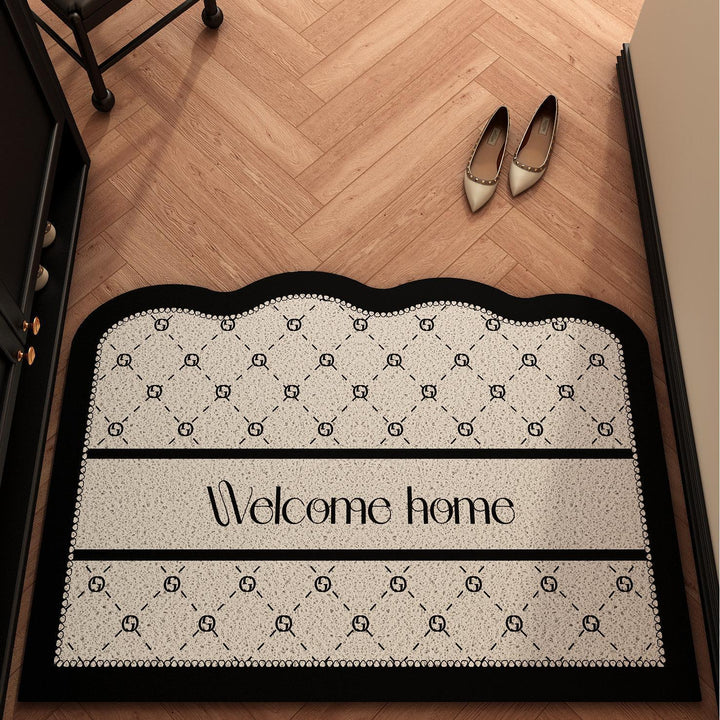 Floral-Themed Welcome Mat Kalsten