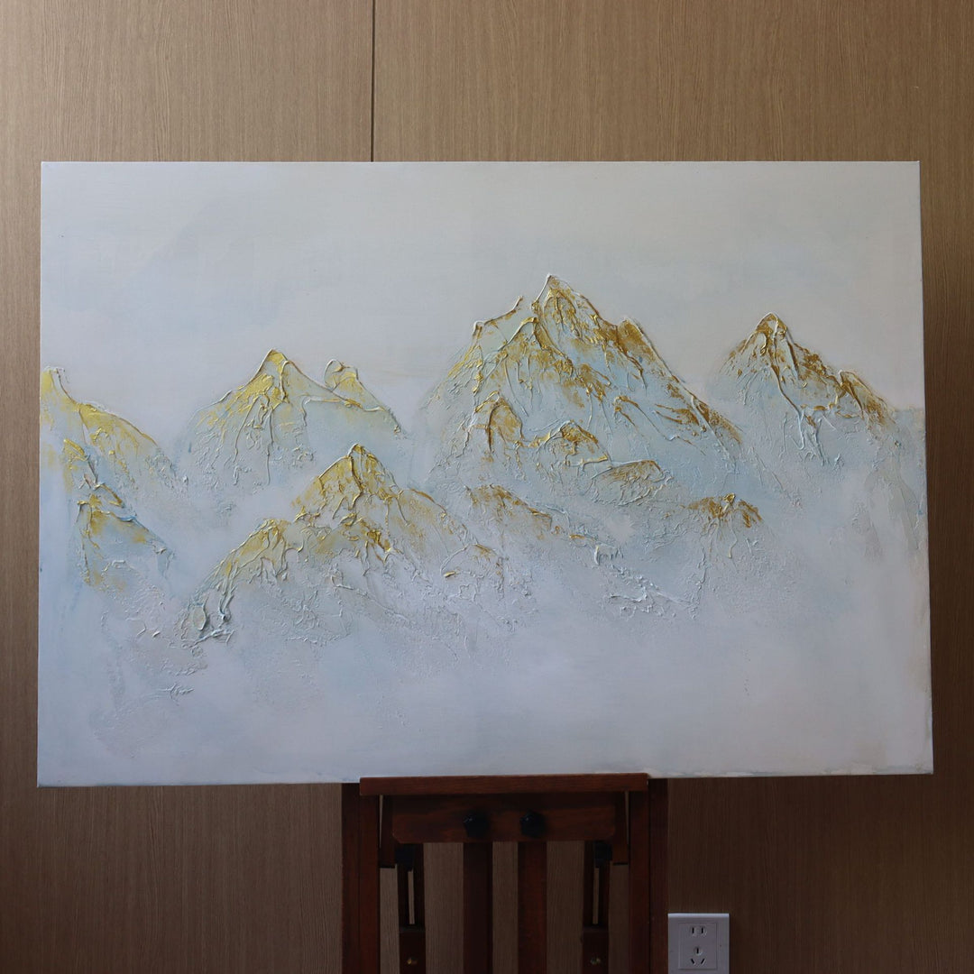 Abstract Mountain Landscape Wall Art