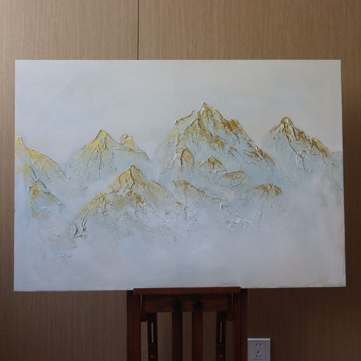 Abstract Mountain Landscape Wall Art