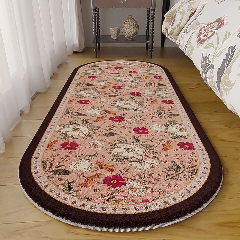 Floral Pattern Area Rug for Indoor Home