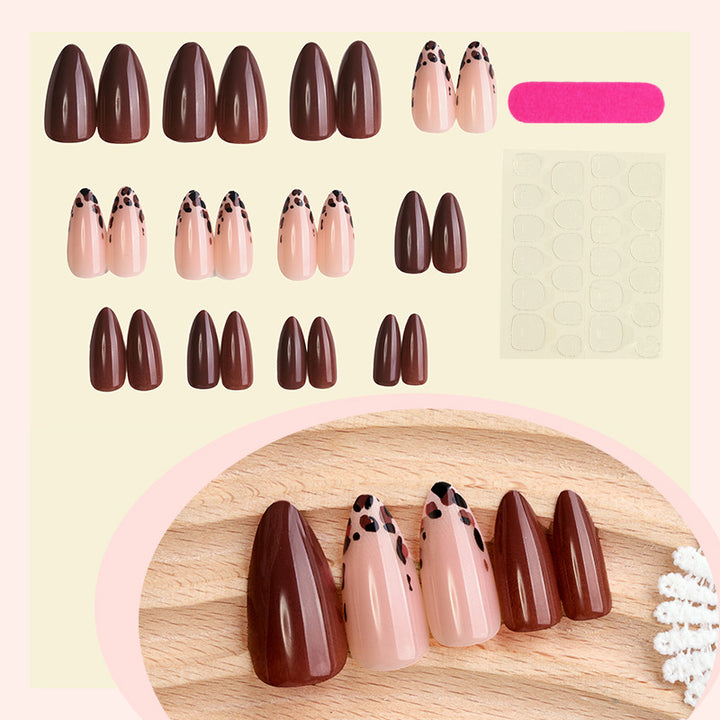 Premium Glossy Press-On Nail Tips Set Kalsten