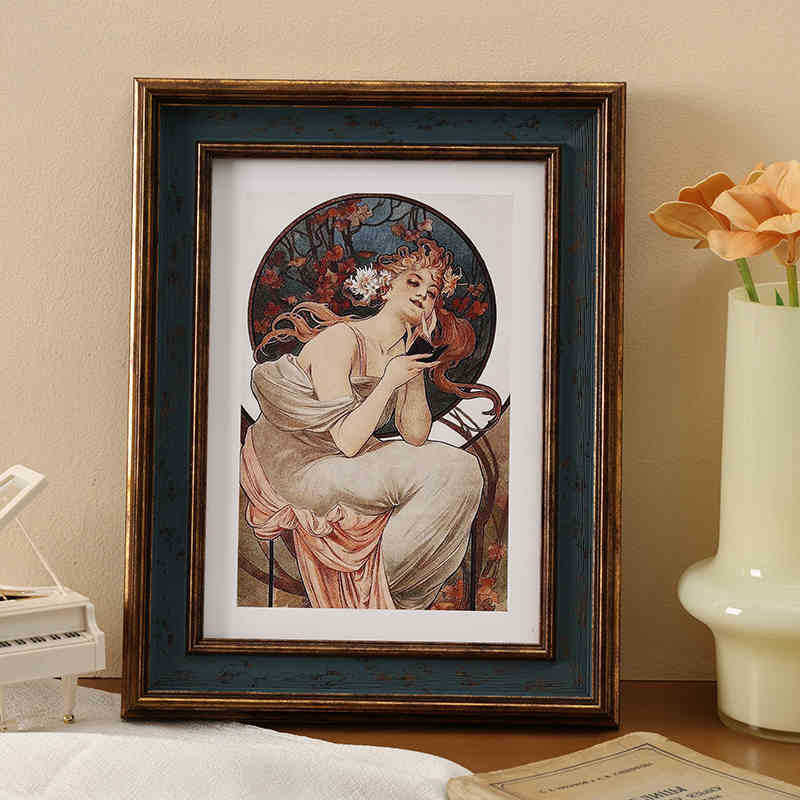 Vintage Botanical Art Frame