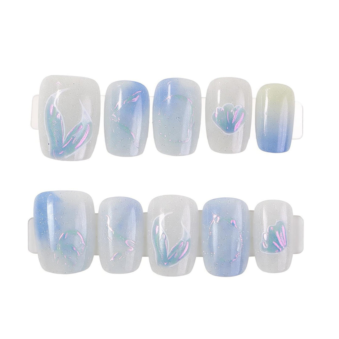 Elegant Artistic Press-On Nail Set Kalsten
