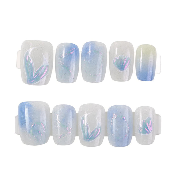 Elegant Artistic Press-On Nail Set Kalsten