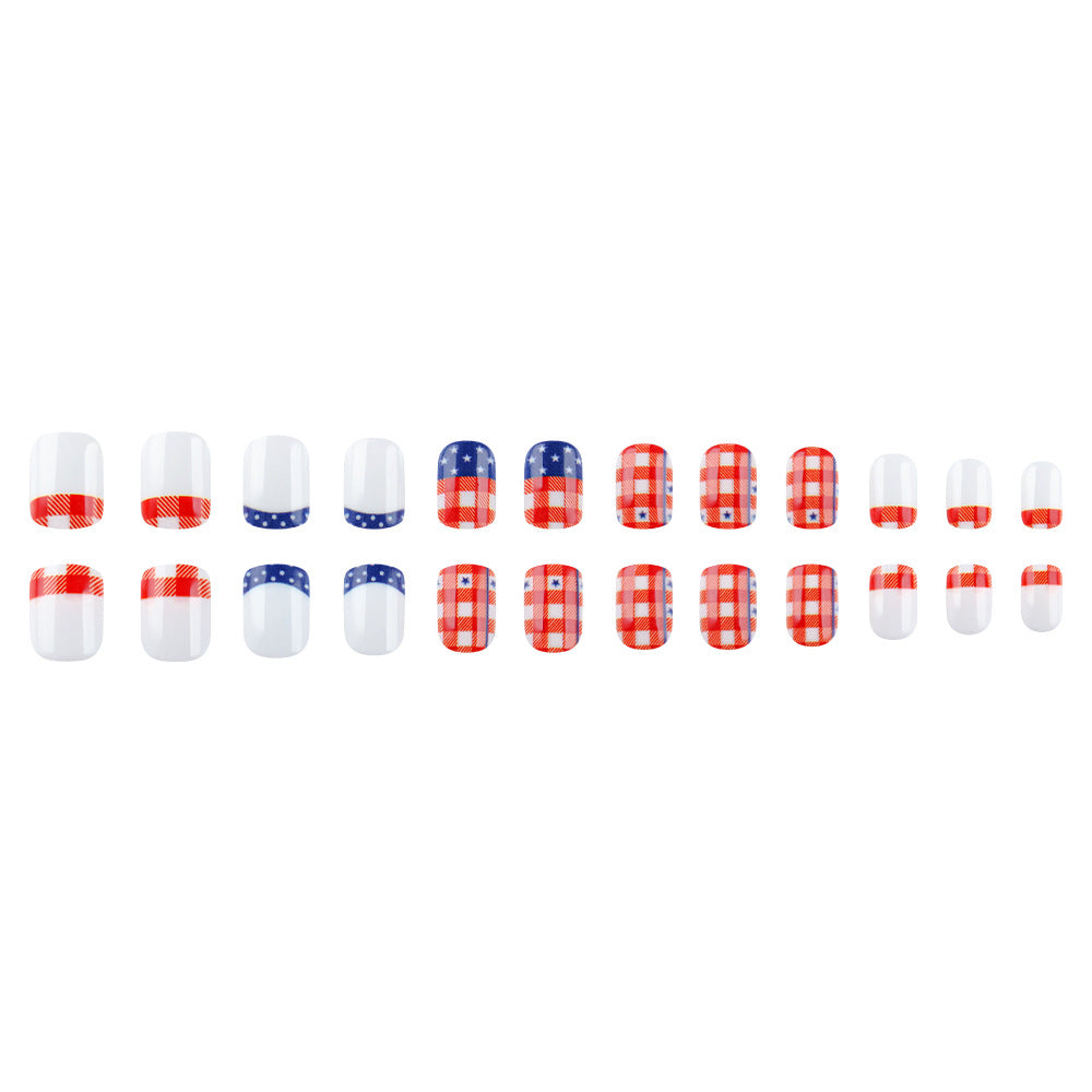 Patriotic Themed Nail Art Set Kalsten