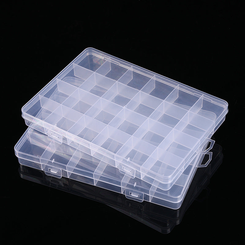 Multi-Compartment Clear Organizer Storage Box Kalsten