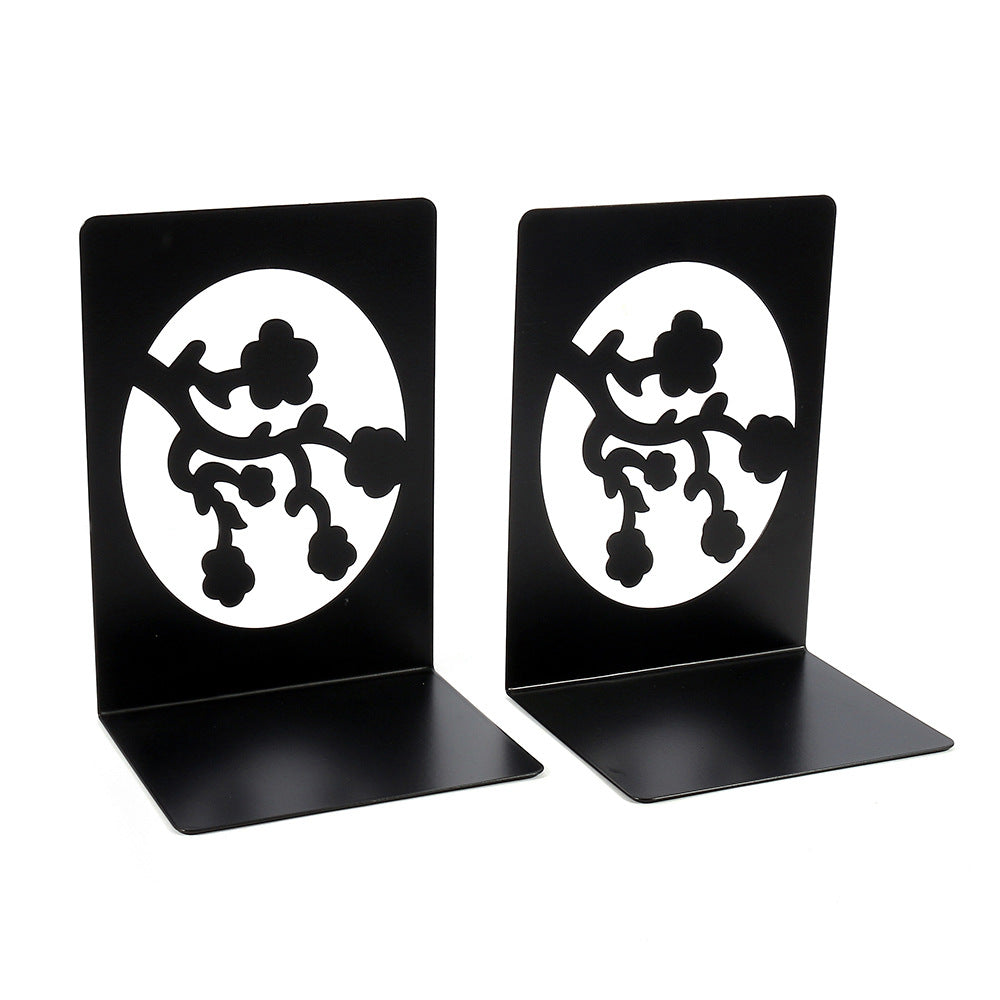 Artistic Deer-Themed Book Ends