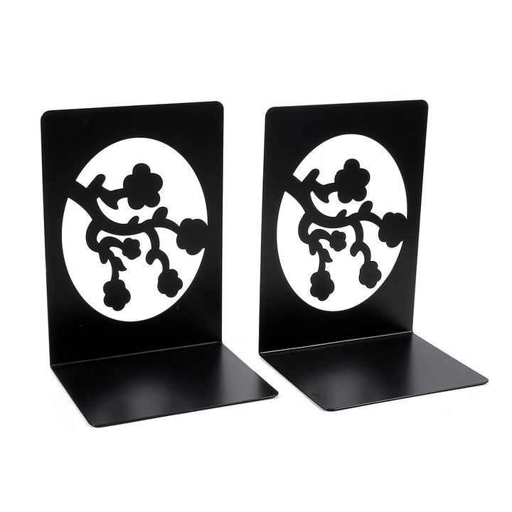Artistic Deer-Themed Book Ends