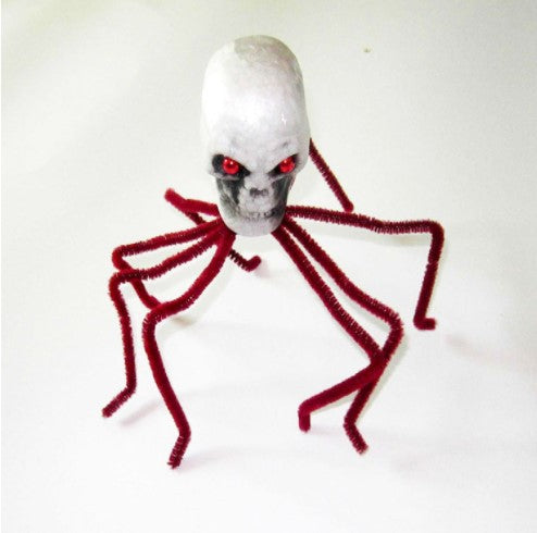 Decorative Skull Spider Figure Kalsten