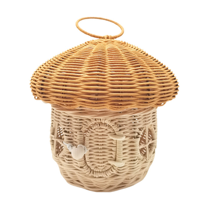Playful storage basket with mushroom hat design Kalsten