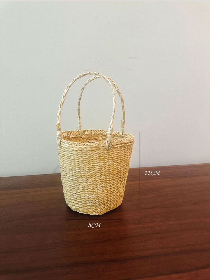 Decorative Handwoven Storage Basket Kalsten