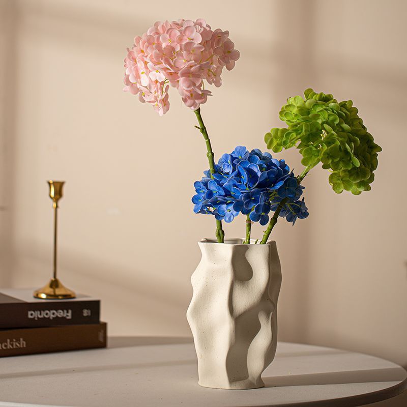 Sculptural Design Ceramic Vase