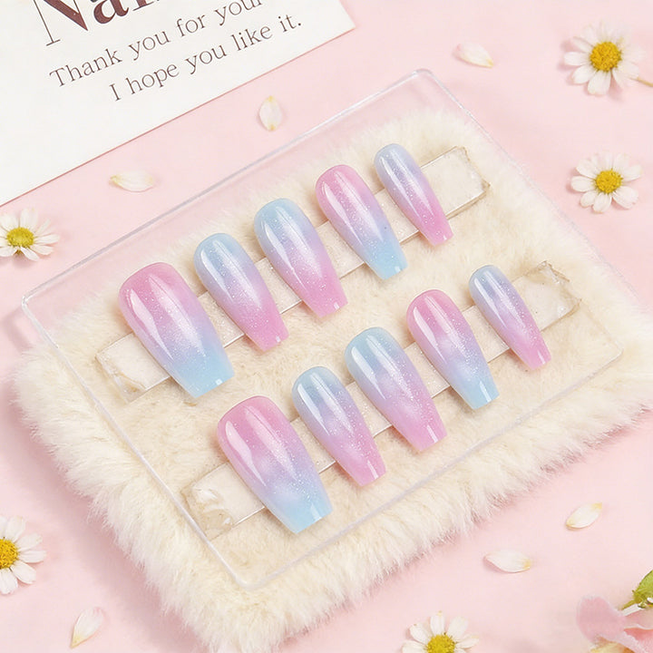 Ombre Effect Press-On Nail Set Kalsten