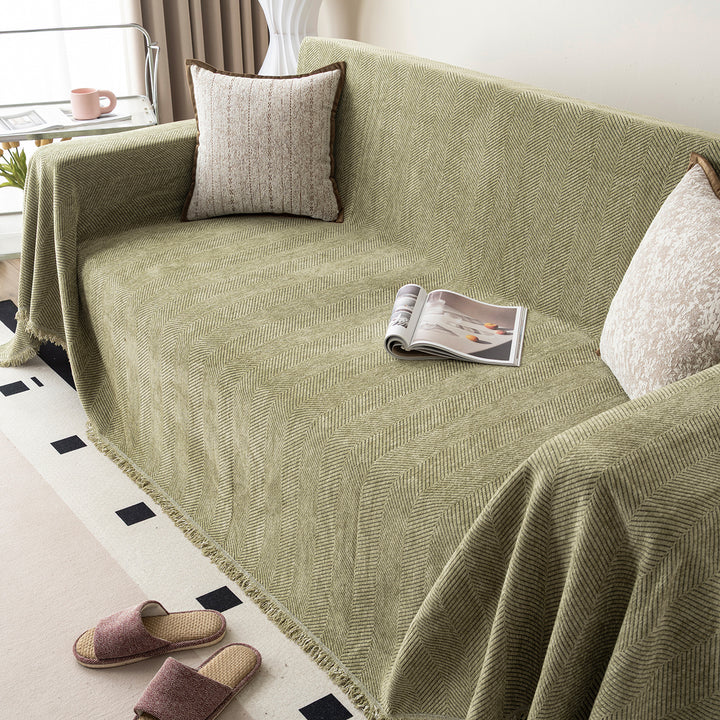 Herringbone Sofa Blanket