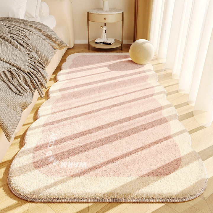 Playful Scalloped Area Rug