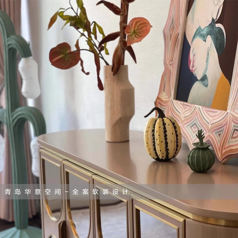Decorative Pumpkin Sculpture