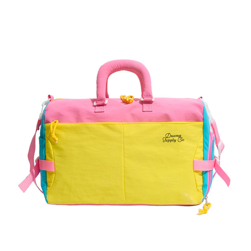 Stylish Multi-Color Weekend Duffle Bag Kalsten