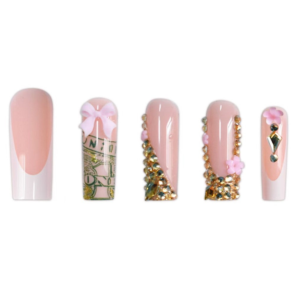 Decorative Acrylic Press-On Nails Kalsten