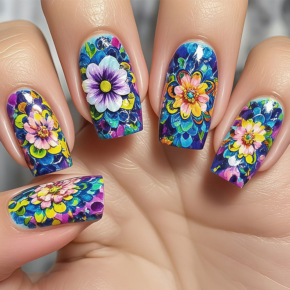 Artful Nail Extensions with Elegant Tips Kalsten