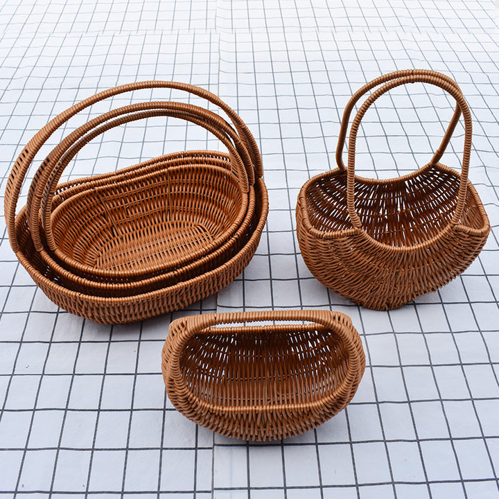 Artisan Woven Utility Basket Kalsten
