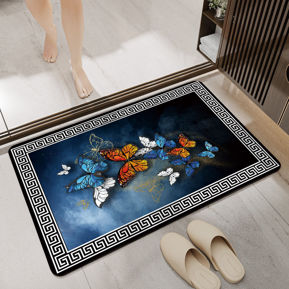 Stylish Decorative Bath Mat Kalsten