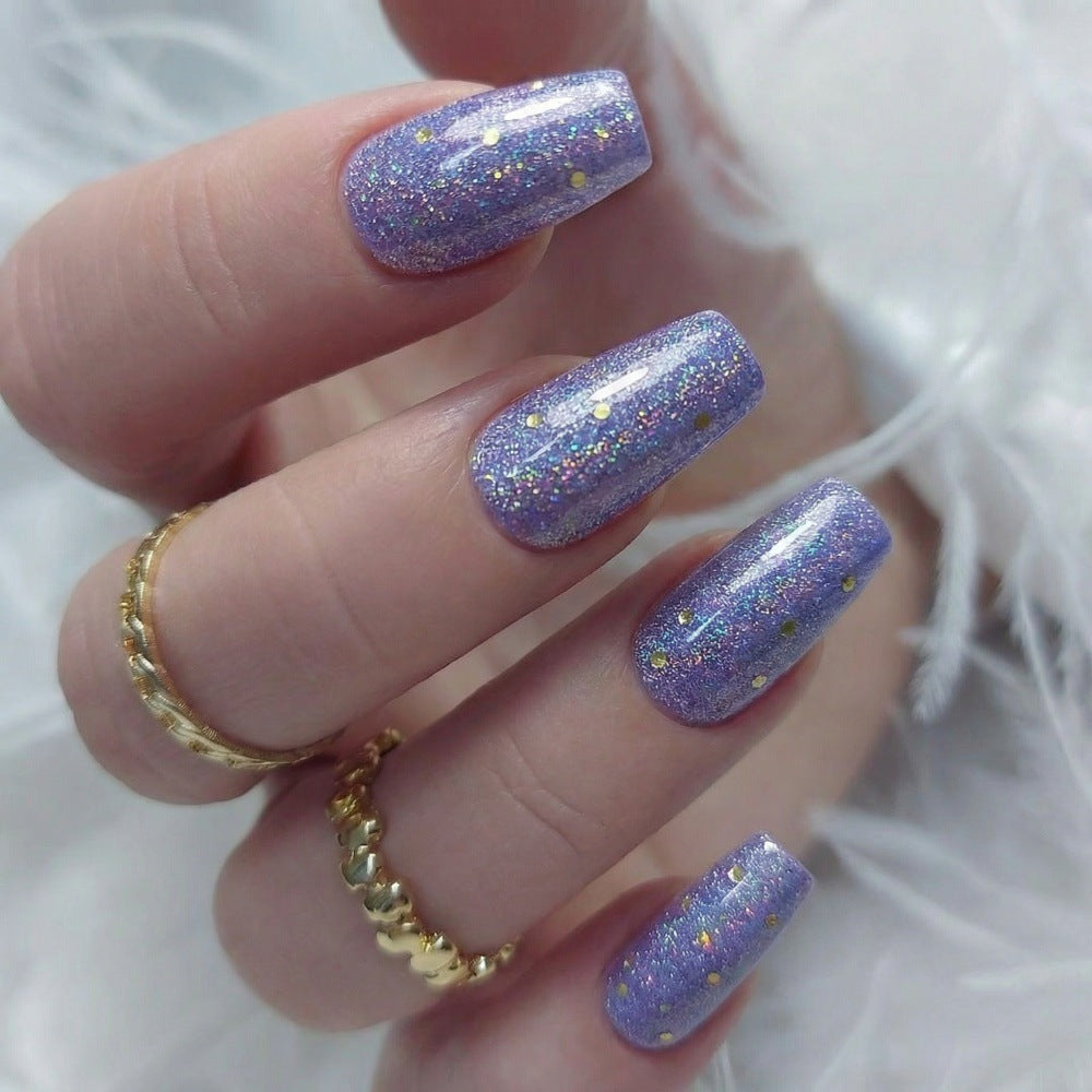Glittering artificial nails Kalsten