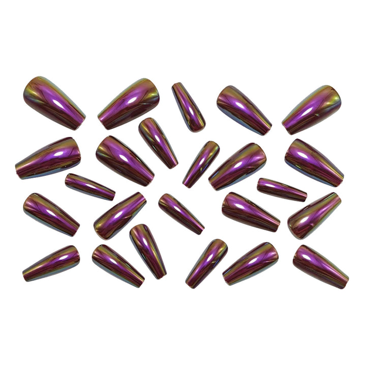 Shiny artificial nails with polarizing effect Kalsten