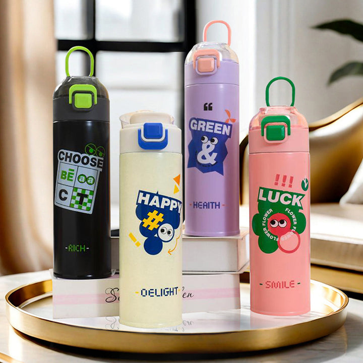 Women's insulated drinking bottle with practical flip lid Kalsten